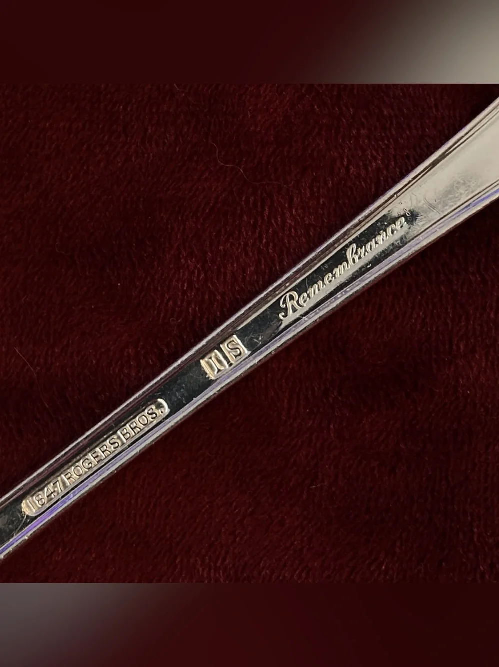 Set of 6 Silverplate Dinner Forks Rose Remembrance Pattern 1847 Rogers Bros